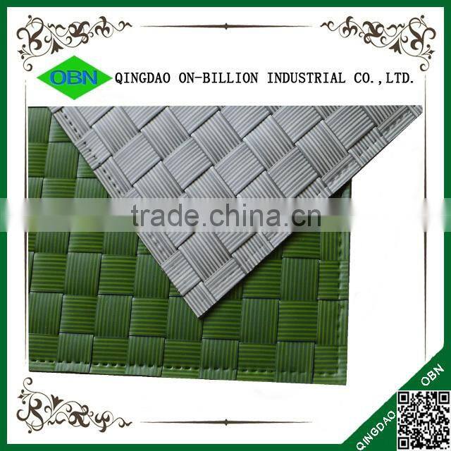 Modern design plastic pp woven table mat