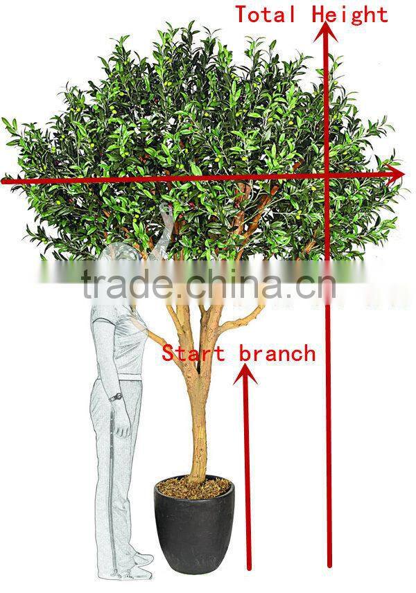 Guanghzou high simulation indoor & outdoor artifcial olive tree