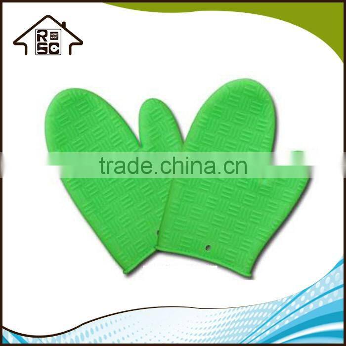NBRSC Hot Products Custom Design Good Durable Eco-friendly Silicone Cooking Glove Kitchen Glove Heat Resistant Silicone Gloves