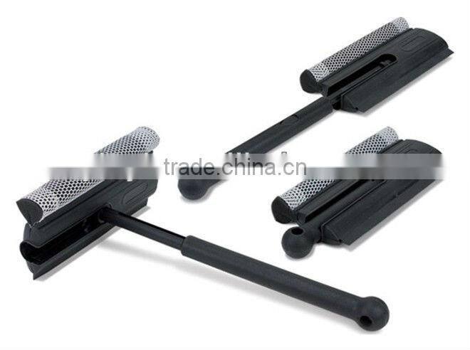 Lengthened Window Squeegee Cleaner Brush,Shower Car Wiper Sponge,window cleanercar plastic folding,window cleaner(Three-piece)
