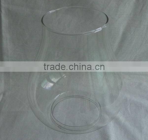 Beaded Top glass lampshade