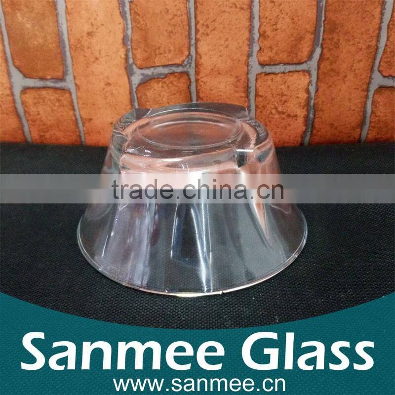 Wholesale Quadrangle Clear Glass Bowl,Glass Candleholder