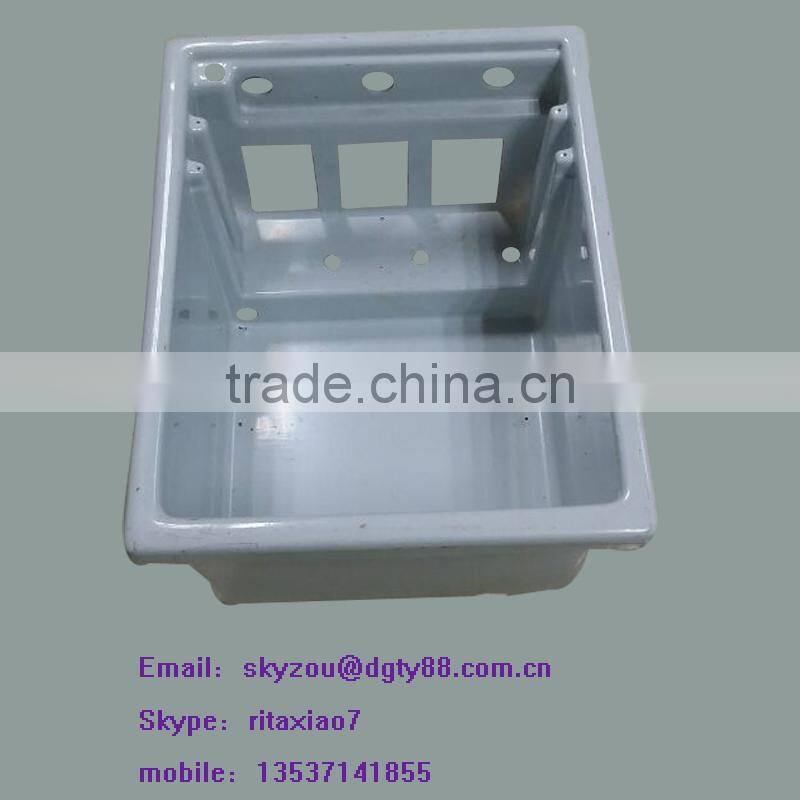 accept custom PS large vacuum forming plastic cover shell