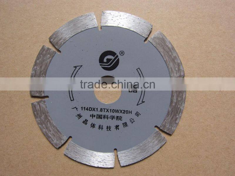 114mm Guangjing Stone Blade Long Life Stone Cutting Band Saw Blade