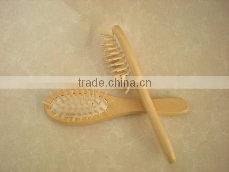 Wooden Massage Hair Brush