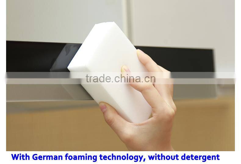 10*7*3cm hot sale melamine sponge for kitchen cleaning foam