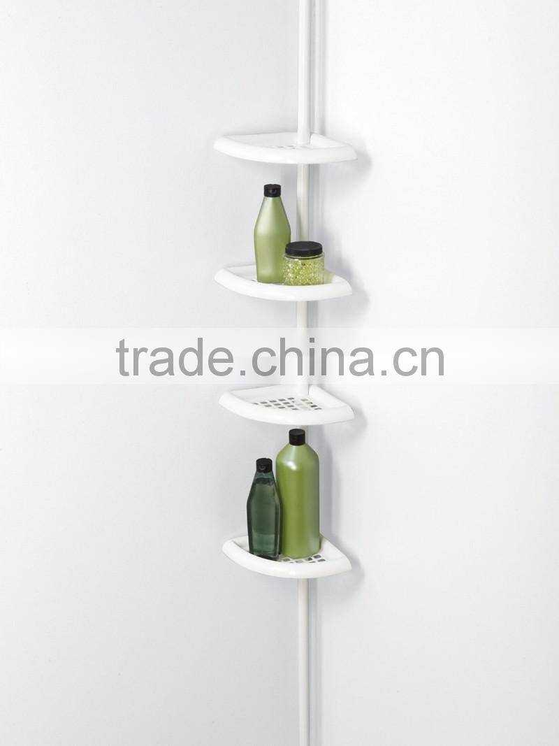 Bathtub and Shower Tension Corner Caddy