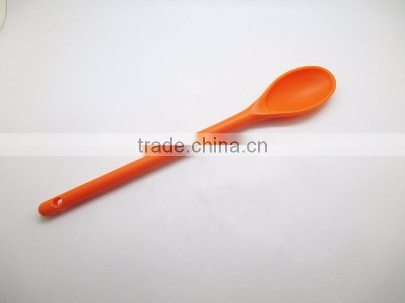 Food grade Soft Silicone Feeding Spoons set unbreakable flexible Silicone Baby Spoon