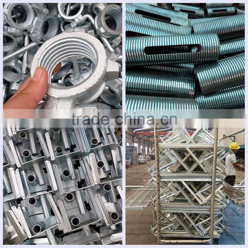 1.7-3.0m galvanized steel push pull diagonal prop for sale