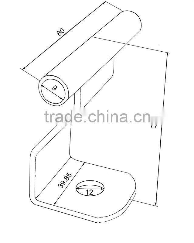 FB-2000 Horizontal Lifeline System Stainless Steel CableWire cable Bracket