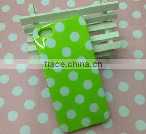 mobile phone cover case for i phone 5 for samsung dot