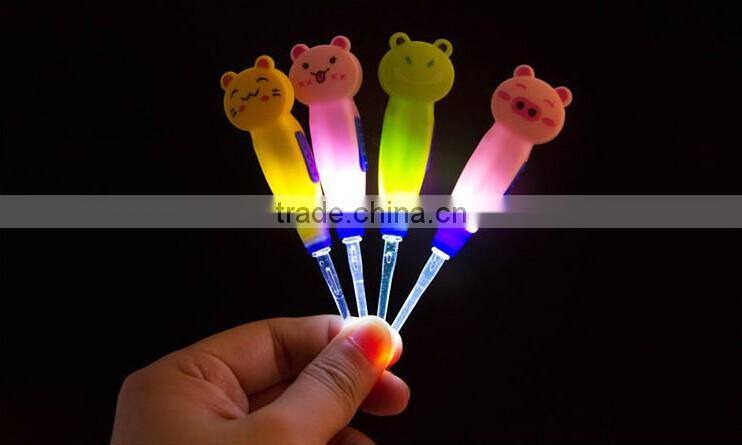Cute Cartoon EarPick Ear Wax Remove LED Flashlight Ear Pick Cleaner