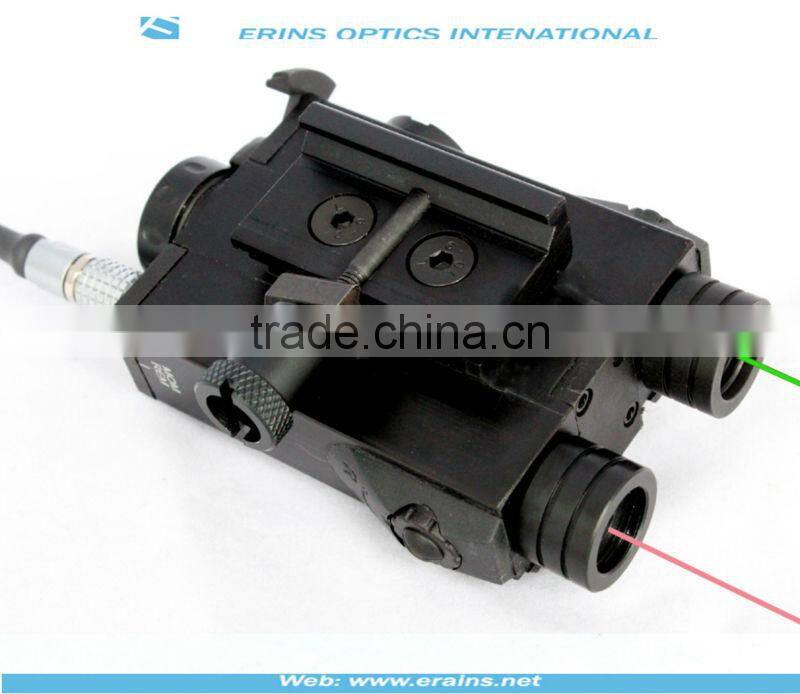 New Military standard Invisible Infrared laser scope and Green laser sight combo