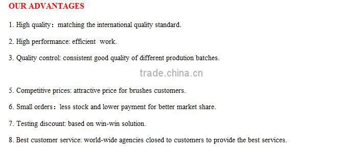 BROWN COLOR PET PBT SOLID TAPERED FILAMENT