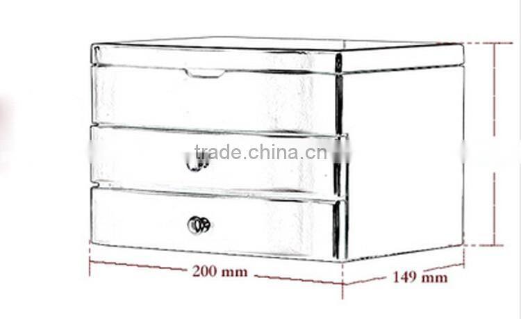 Luxurious pretty custom wooden jewellery box