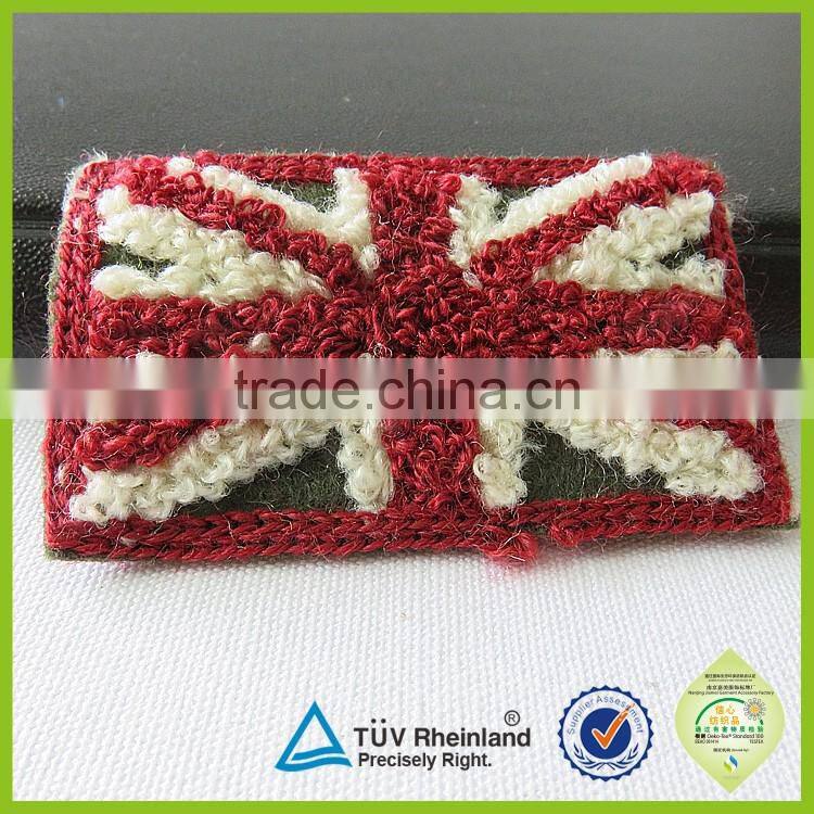 Machine customized stuffed animal cat embroidery