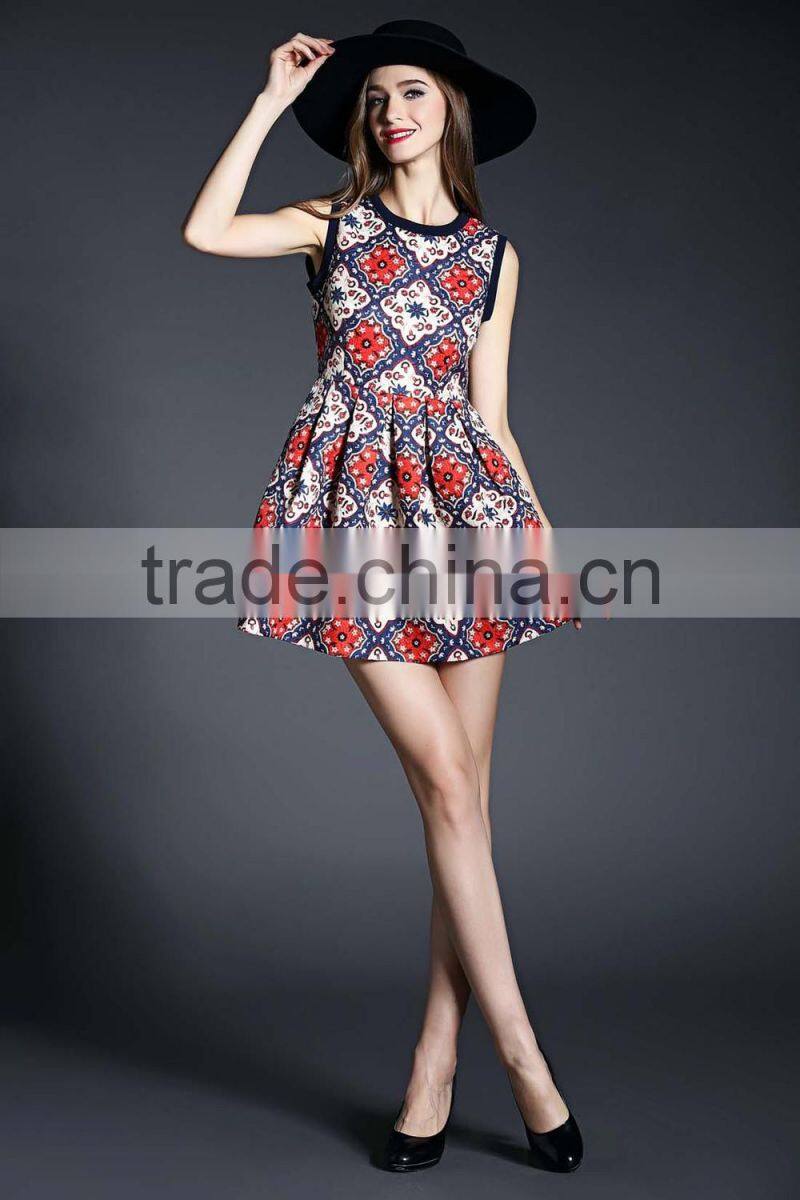 Hot new products for 2015 ,women wear , flower girl party dress , of mature women with short skirt
