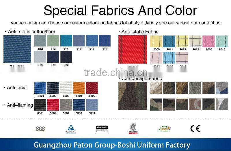 summer short sleeve work uniforms/work shirt