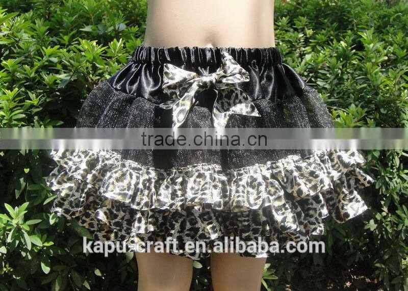 2015 new pattern design printed cotton baby kids wear mini skirts