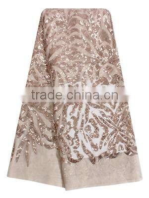 Hot Selling French Lace With Sequins FL1183-1