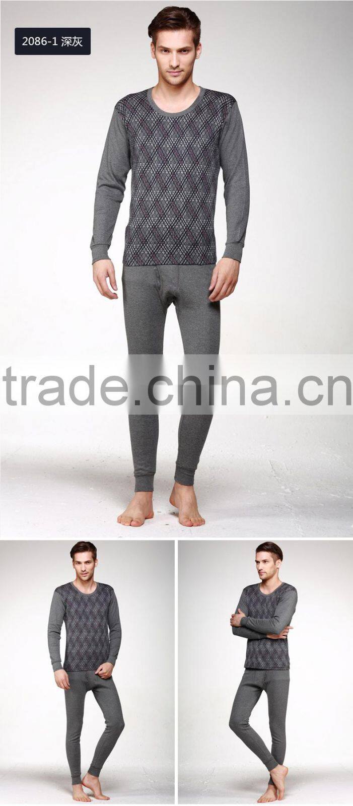 jacquard thermal underwear set