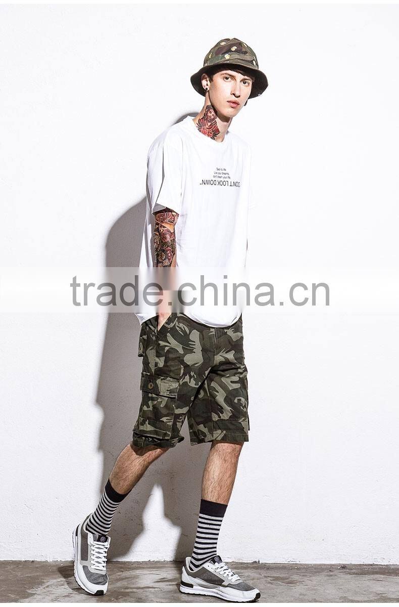 wholesale camo shorts mens summer short pants bright color men's casual shorts