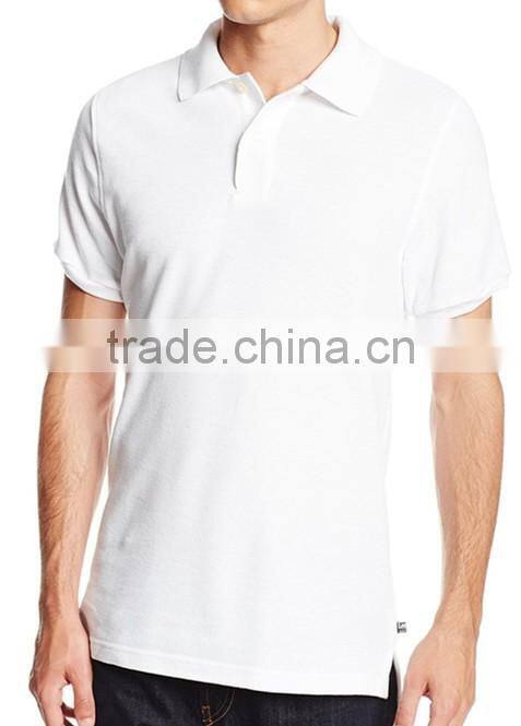 Breathable custom with no design polo shirt for men