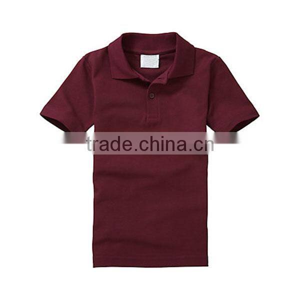 custom sublimation latest design maroon color polo shirt F1 clothing