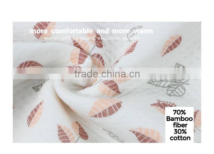 wholesale china name winter baby clothes leaves printing soft bedding fashion baby romper