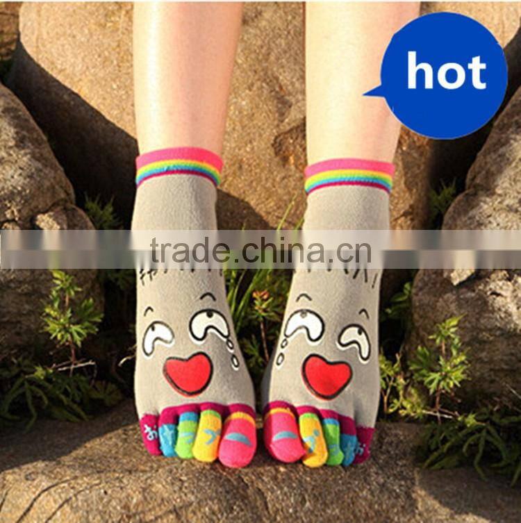 New Breathable Ankle Socks Women Socks Cotton Sports Five Finger Socks Casual Toe Sock make your own socks