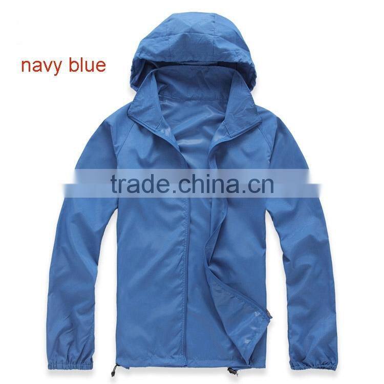 high quality men's nylon rain coats in jackets