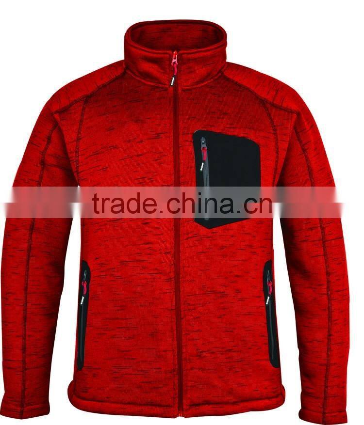 Hot selling Comfortable knitting coat outdoor casual men bodkin knitted jacket