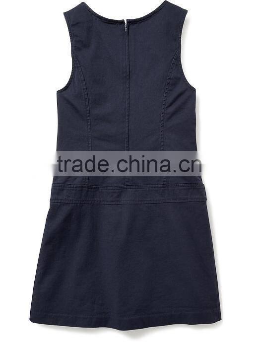 Custom twill school uniform jumper sexy school girl dress uniform