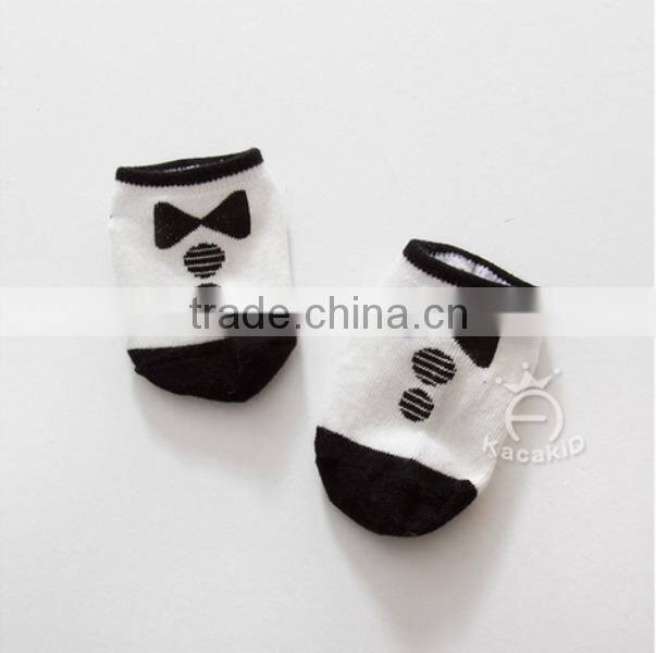 cute animal baby cotton socks, silicone print baby socks