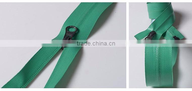 #5 Waterproof Open End Nylon Zippers Wholesale