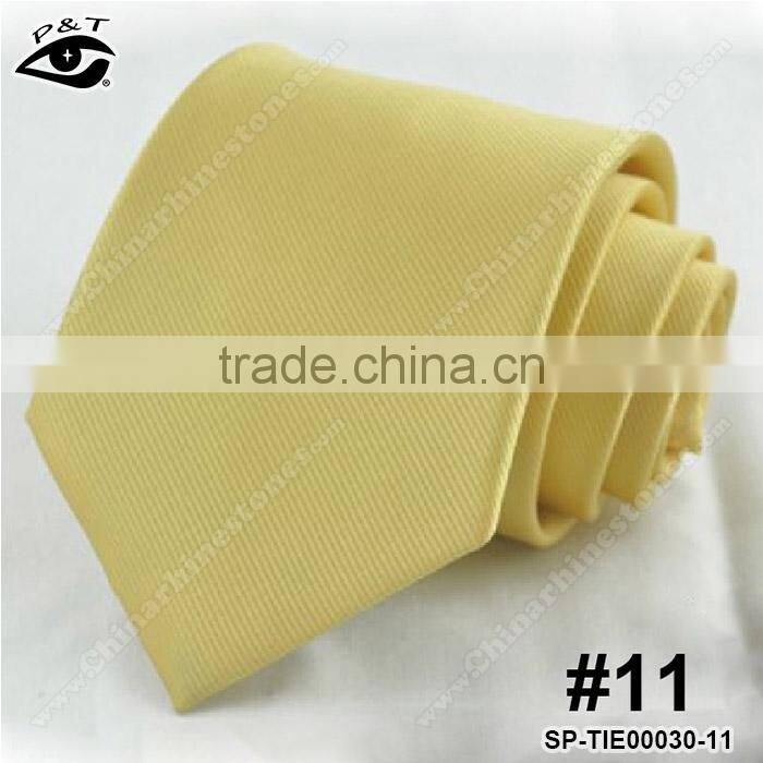 Striped Pure color Suit Tie Business Tie Wedding Tie For men