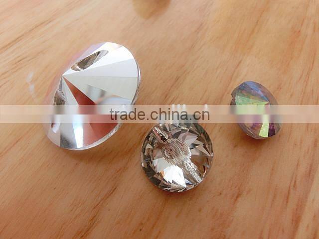 YR 3015 decorative crystal button for clothing