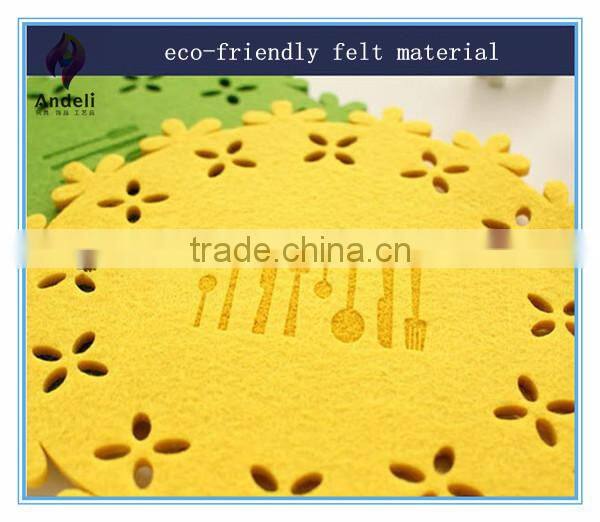 beautiful heat resistance felt funny flower pot holder