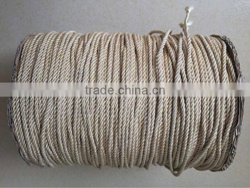 Metallic Rayon Twisted Cord, twisted rope