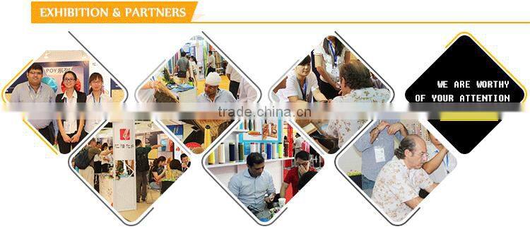 Trilobal bright dope dyed yarn polyester yarn POY 150D/48F