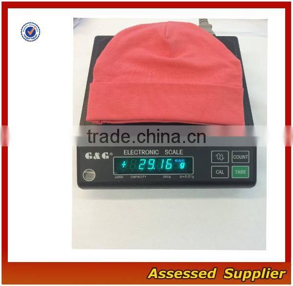 ZT1028 Soft 100%organic cotton infant baby hat/ Hospital newborn baby solid caps