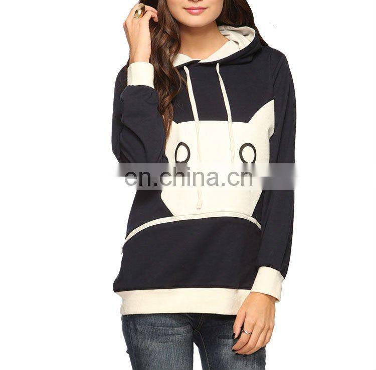 CHEFON Animal print cat hoodie CFH004