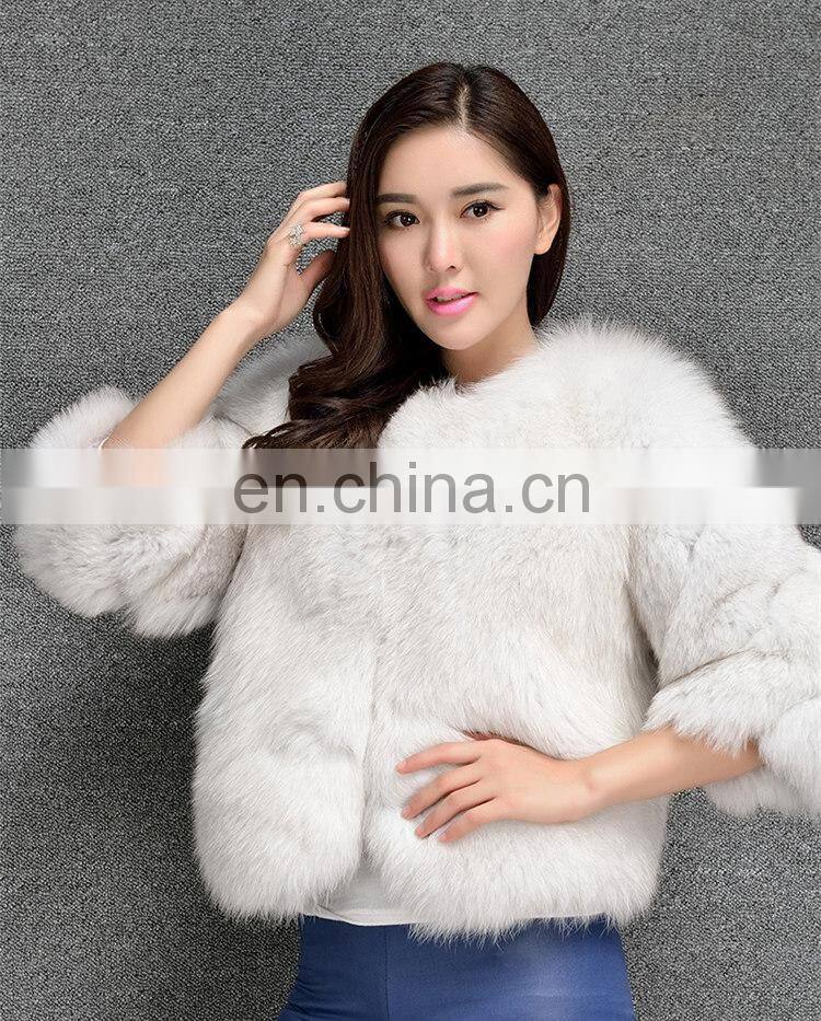 2016 New Factory Price High-Quality Cheap Fox Fur Coat Real Fur Winter Coat