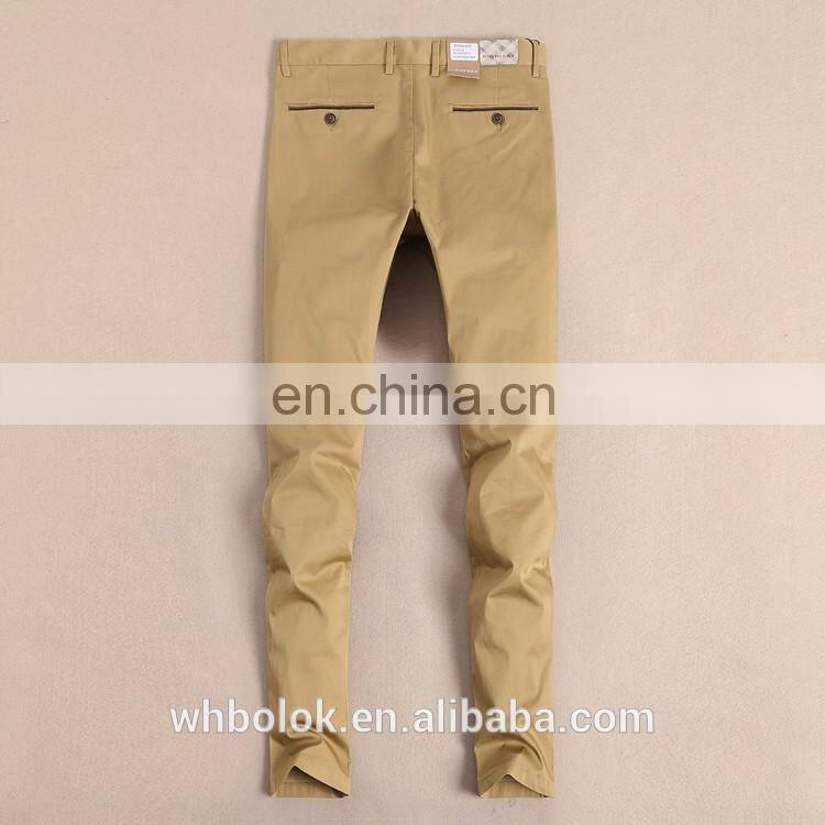 OEM wholesale casual pants men high quality men's chino pants