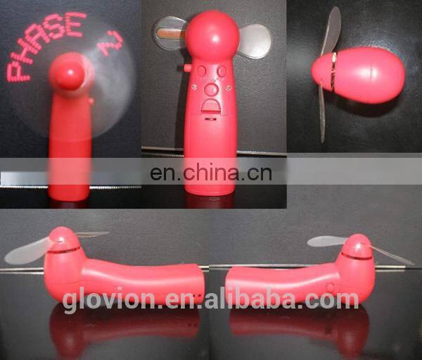 Hot sale mini electric hand fan mini travel fan fancy hand fans