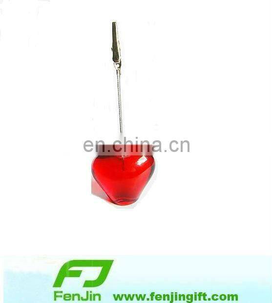 Promotional resin office paper clip