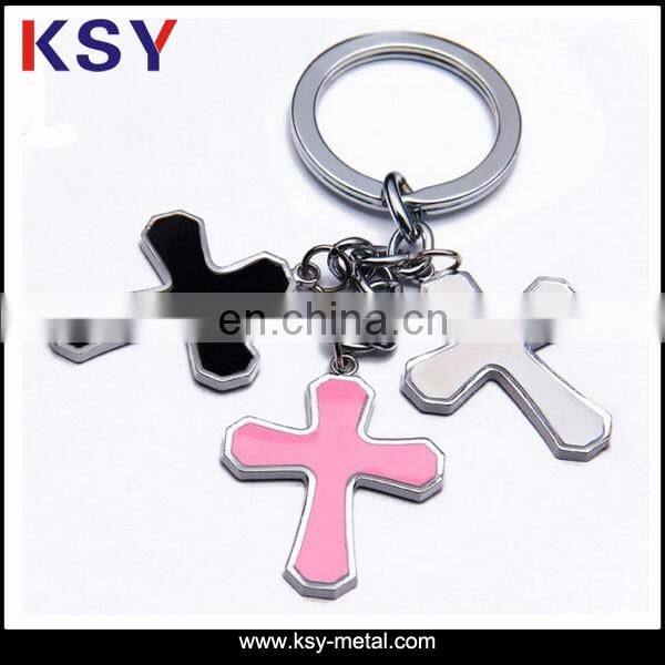 Fashion custom metal keychain with factory price