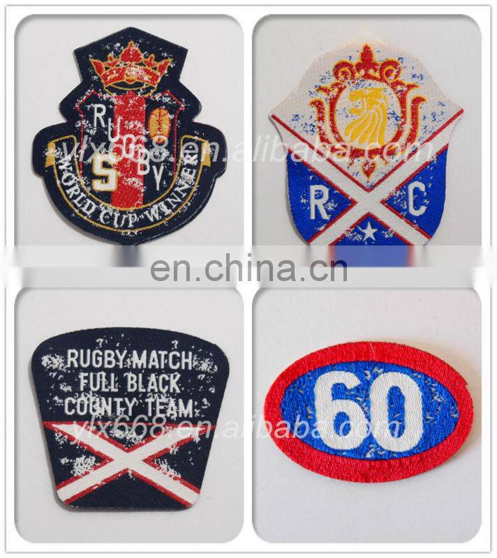2015 high quality militaty uniform woven badge