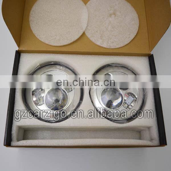 chinese supplier 30w accessories motorcycle 7 inch LED light for harley davidson motorcycles