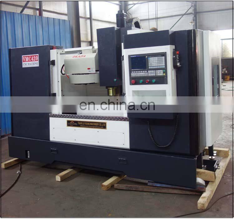 vmc420 high speed automatic china vertical cheap 3 axis cnc milling machine